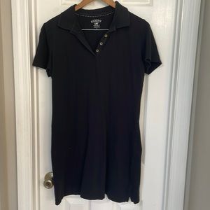 Riders by Lee Pique Polo Shirtdress Sz L